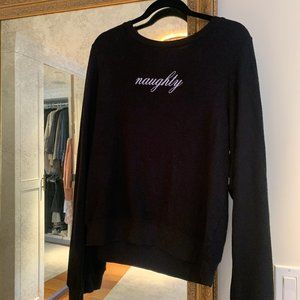 Wildfox Naughty or Nice Sweatshirt (Large)